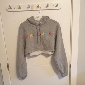 Friends Crop Hoodie